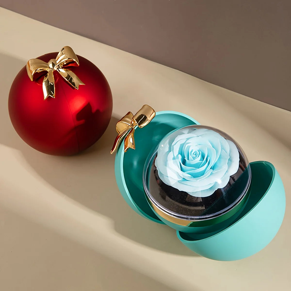 Luxury Round Rose Jewelry Box – Valentine’s Day & Holiday Gift Packaging | Proposal, Ring & Necklace Organizer