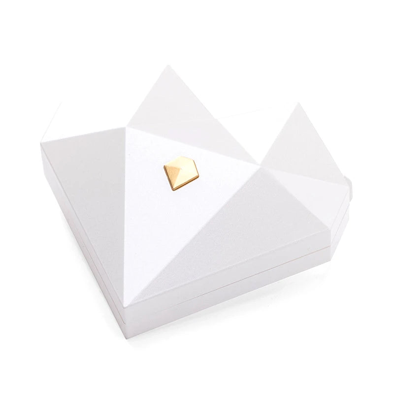 Luxury Heart-Shaped Diamond Ring Box – Proposal Ring Case | Valentine’s Day, Wedding & Gift Box